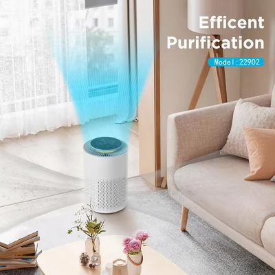80m3/H PM2.5 Electric Air Purifier Office Small Desktop Air Purifier Remove Smoke Dust