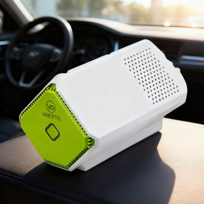 Car Air Purifier with Toluene Purification >99% and Ozone Output <0.08ppm for Vehicle Air Purification
